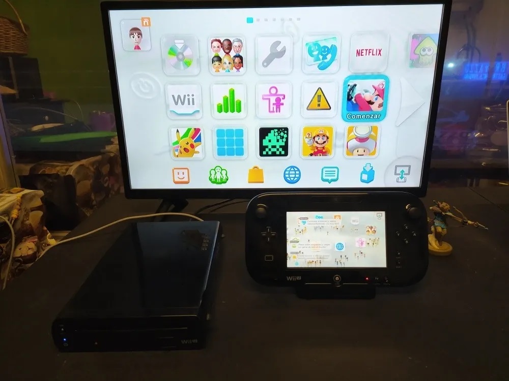 Nintendo Wii U desbloqueada + 70 juegos a elección – Trifuerza Tienda